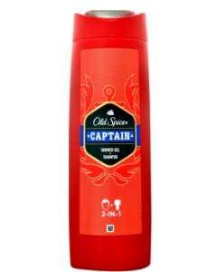 Old Spice Gel de dus si sampon Captain, 250 ml 