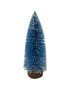 Ornament bradut albastru 18 cm, Prosper