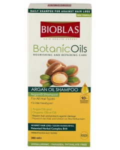 Sampon cu ulei botanic de Argan si Masline, 360 ml, Bioblas