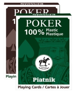 Set 2 pachete carti de joc Poker