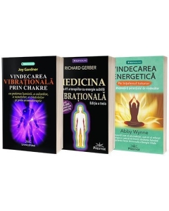 Pachet 3 carti SELFHEALING: Vindecarea Vibrationala, Energetica si Medicina - Joy Gardner, Abby Wynne