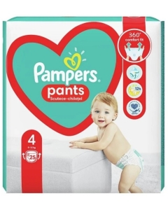 Pampers Chilot Active Boy Nr. 4 9-15 kg, 25 buc.
