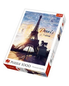 Puzzle Paris in zori 1000 piese