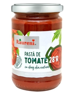 Pasta de tomate 28R, 320g, Raureni
