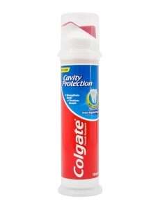 Pasta de dinti cu pompita, Protection Caries, 100 ml, Colgate