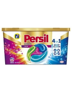 Persil Detergent capsule pentru haine/rufe, Discs Color, 22 spalari