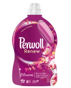 Perwoll Detergent lichid Renew & Blossom 48 spalari, 2.88L