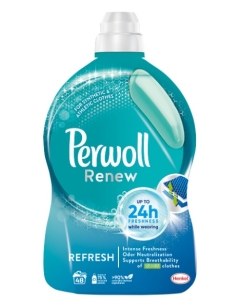 Detergent lichid pentru rufe Perwoll Renew Refresh, 48 spalari, 2.88 l