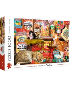 Puzzle pisici si dulciuri 1000 piese