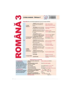 Plansa Romana 3. Limba romana: Sintaxa 1, editura Booklet