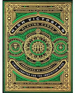 Carti de joc de lux Theory11 High Victorian Green
