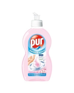 Pur Detergent de vase Hands & Nails Calciu, 450 mlpe grupdzc.ro✅. Descopera gama copleta de produse la oferte speciale✅!
