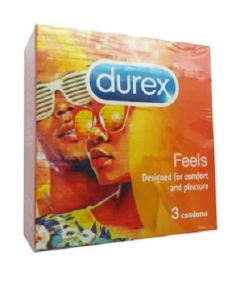 Prezervative, 3 buc., Durex Feels