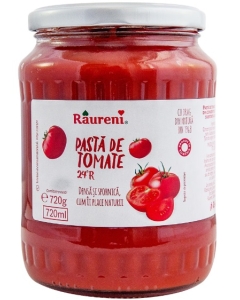 Pasta de tomate, 720g, Raureni
