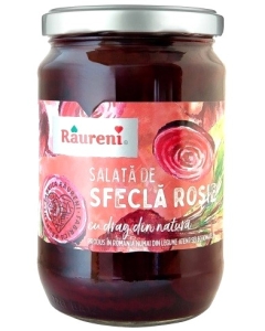 Salata sfecla rosie in otet, 680g, Raureni