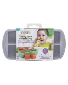 Recipient refrigerare hrana bebe gri 59 ml x 10 cuburi Melii