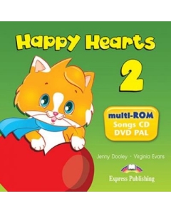 Happy Hearts 2. Multi-Rom - Jenny Dooley, Virginia Evans, EXPRESS PUBLISHING, Povesti pentru copii in limba engelza