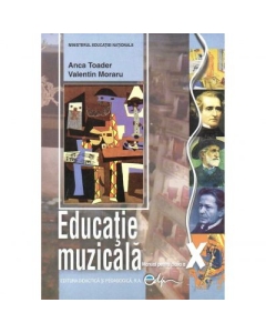 Educatie muzicala. Auditii, clasa a X-a, CD Audio - Anca Toader, Valentin Moraru