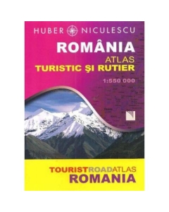 Romania. Atlas turistic si rutier (Huber Kartographie)