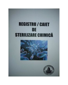 Registru/caiet de sterilizare chimica - format a5