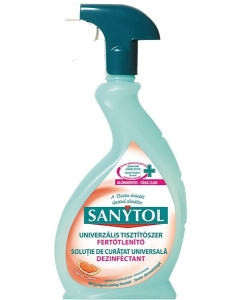 Sanytol Virucid Dezinfectant universal cu parfum de grapefruit 500ml, avizat Ministerul Sanatatii