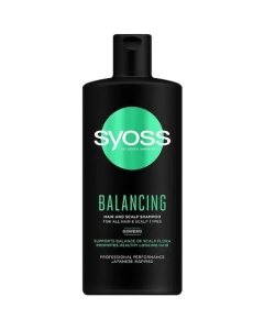 Sampon pentru toate tipurile de par si scalp, 440 ml, Syoss Balancing