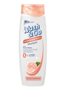 Sampon Intense Softness Rose Water 400ml, Wash&Go