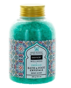 Sare de baie Emerald mint scent, 600 g, Sence