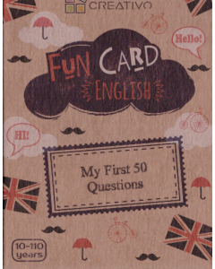 Fun card English. My first 50 questions