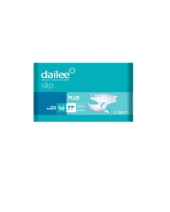 Dailee Slip Plus Scutece Marimea XS/S 38-95 cm, 28 buc. Pachet scutece pentru adulti