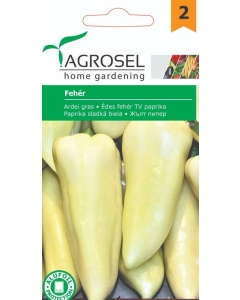 Seminte Ardei gras Feher,  0.6 g, Agrosel