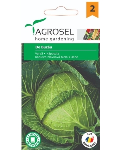 Seminte Varza de Buzau, 2.5 g, Agrosel