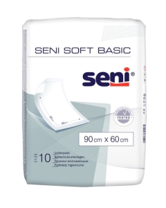 Seni Soft Basic aleze igienice 90x60 cm, 10 buc