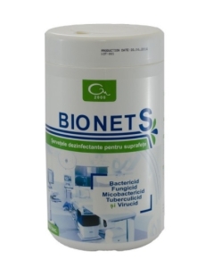 Dezinfectant servetele umede suprafete Virucid 150 buc, avizat Ministerul Sanatatii, Bionet S