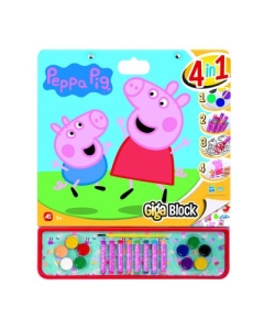 Set Peppa Pig pentru desen Giga Block 4 in 1, As games