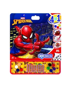 Set Spiderman pentru pictura Giga Block 4 in 1, As games