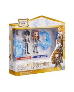 Set 2 Figurine Harry Potter si Ginny Weasley