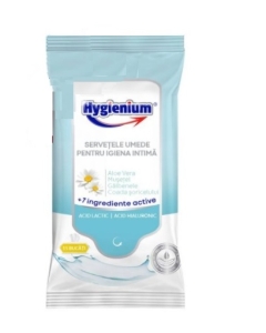 Hygienium servetele umede pentru igiena intima, 15 buc