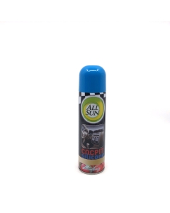 AllSun Spray cu silicon pentru stralucire si protectie Strawberry, 220 ml