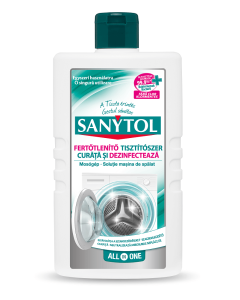 Solutie dezinfectanta pentru masina de spalat, 250 ml, Sanytol - All in One