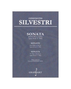 Sonata pentru flaut si pian - Constantin Silvestri