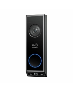 Sonerie Add-On Wi-Fi video eufy E340 Dual Camera, 2K HD, Negru