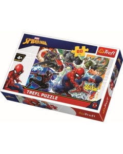 Puzzle curajosul Spiderman, Trefl