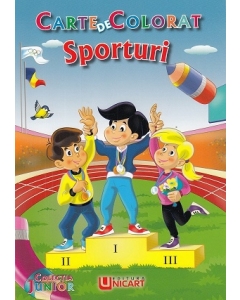 Sporturi. Carte de colorat - C. Hariet