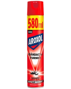 Spray impotriva gandacilor si furnicilor, 580 ml, Aroxol