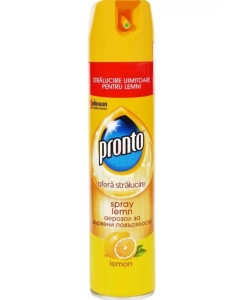 Spray suprafete lemn, Classic Lemon, 300 ml Pronto