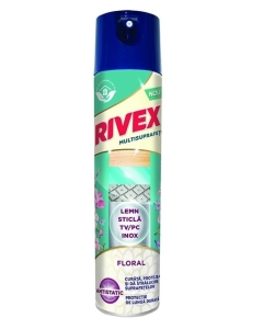 Spray Multisuprafete Floral, 300 ml, Rivex