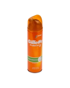 Spuma de ras Fusion Ultra Sensitive, 250 ml, Gillette