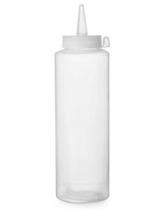 Sticla dispenser 0,20 ml, polietilena, transparent 50x(H)185 mm, Hendi