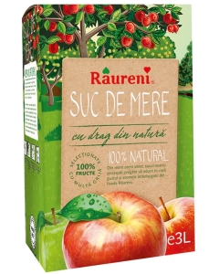 Suc de mere, 3 L, Raureni